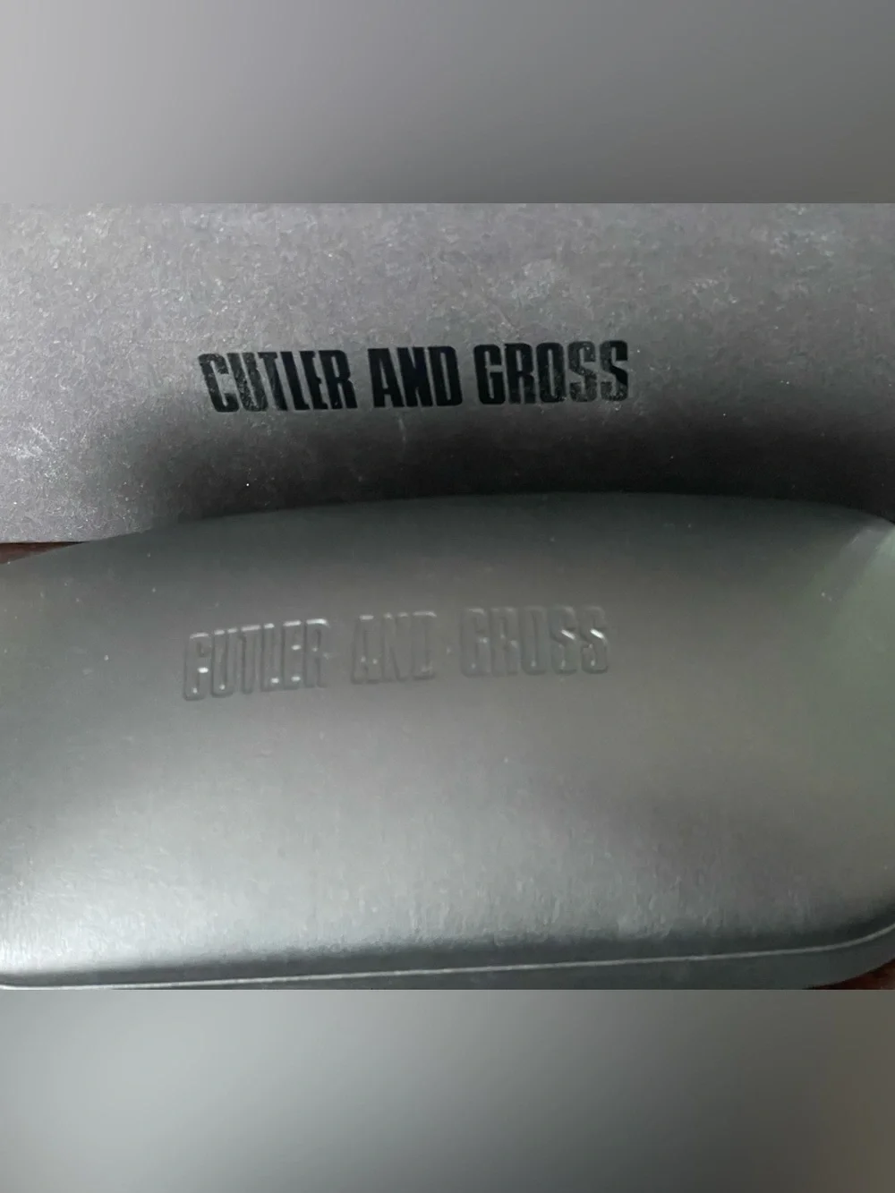 Cutler and Gross Sunglasses with case